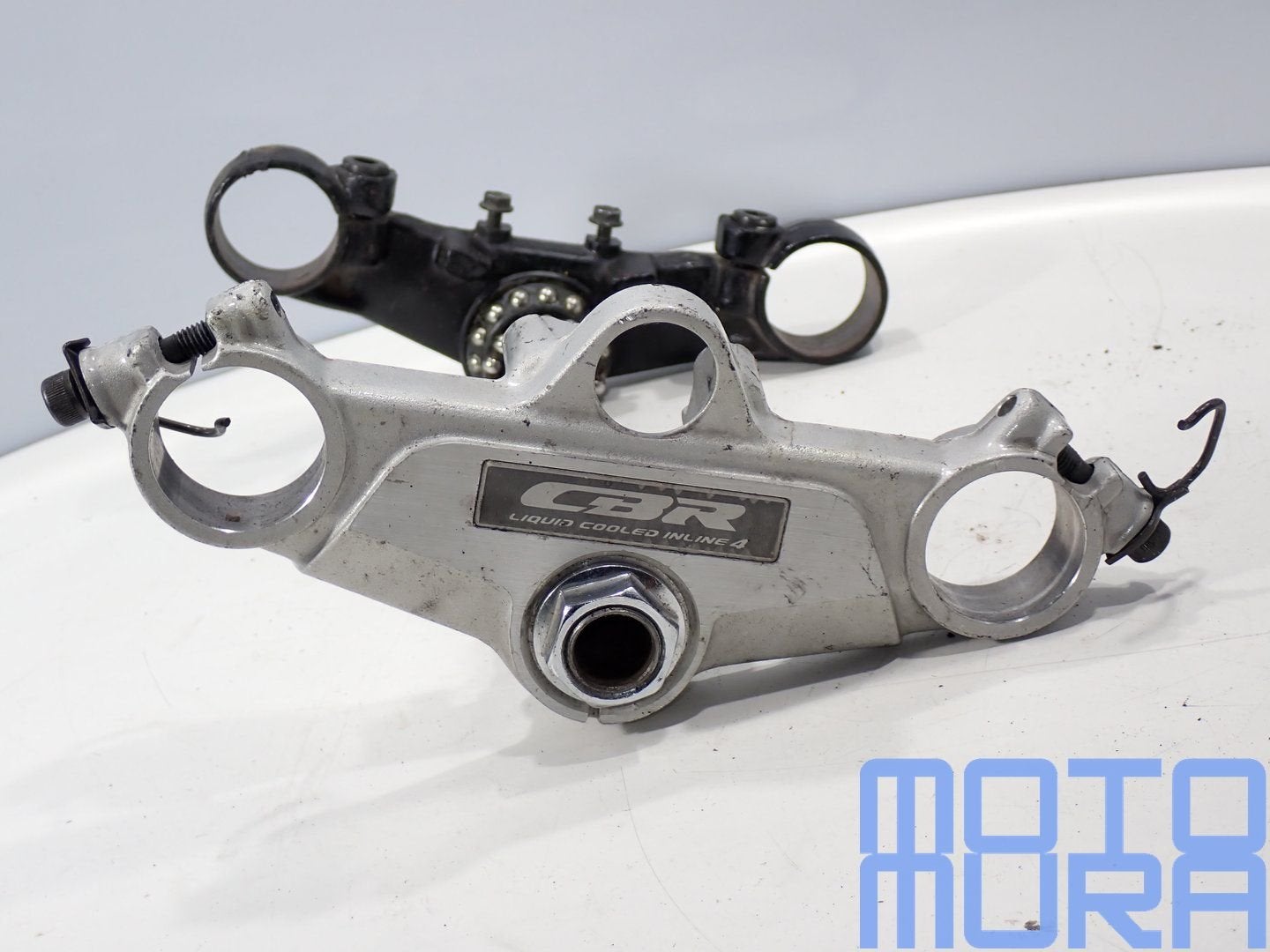 T-stuk en kroonplaat voor de Honda CBR 1100 xx 1997 - 2006 c, Motos, -, Utilisé, -, -