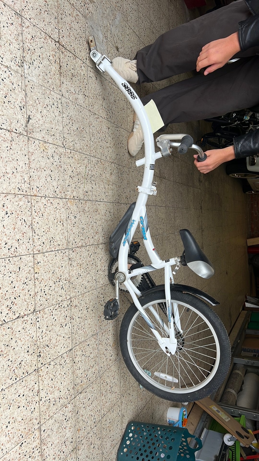 Aanhangfietsje, Fietsen en Brommers, Ophalen, Zo goed als nieuw