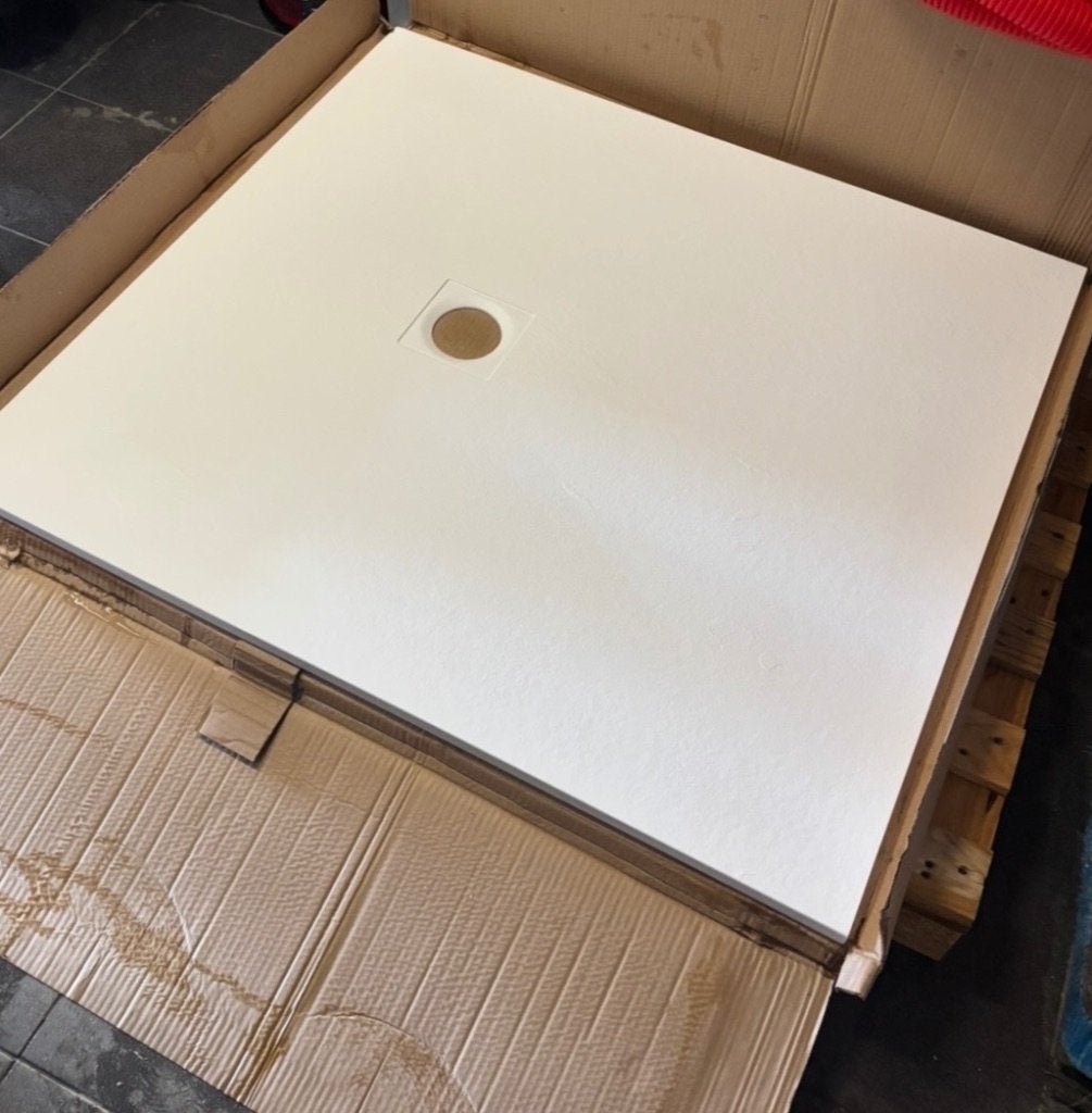 ZEZA Grade douchevloer - 100x110cm, Huis en Inrichting, Badkamer | Badkamermeubels, Ophalen, 100 tot 150 cm, 100 tot 150 cm, Overige typen