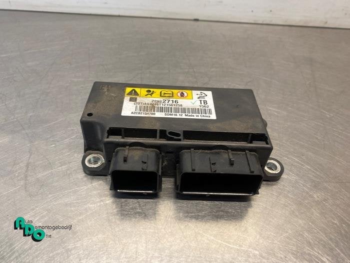Module airbag d'un Chevrolet Aveo (Aveo 11-), -, 3 mois de garantie, Utilisé, -