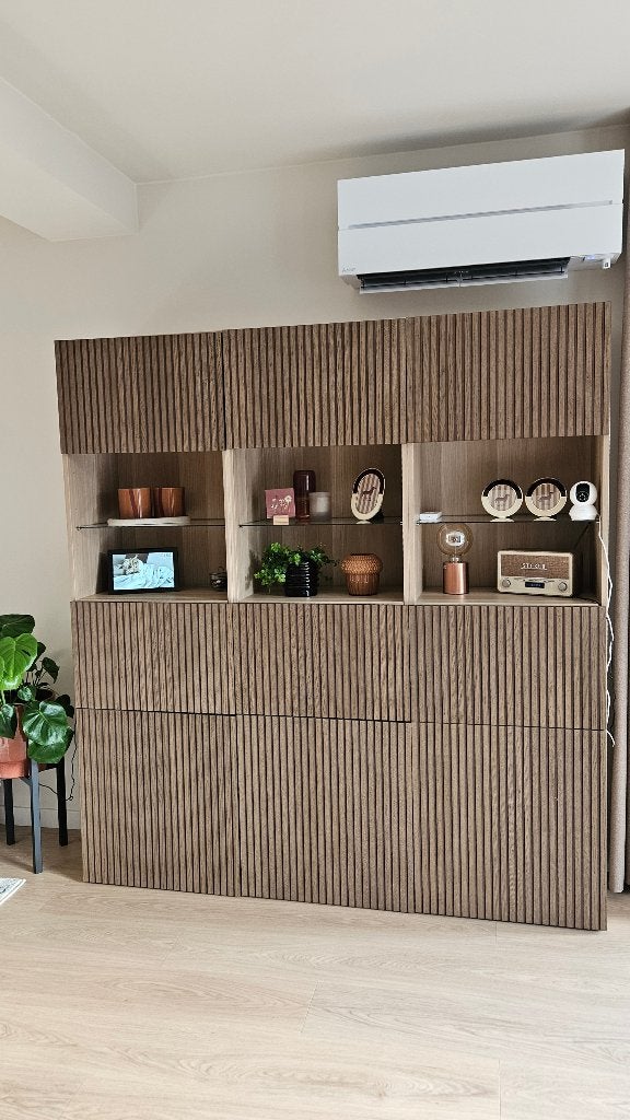 Armoire Besta, Avec porte(s), 25 à 50 cm, 150 à 200 cm, Comme neuf
