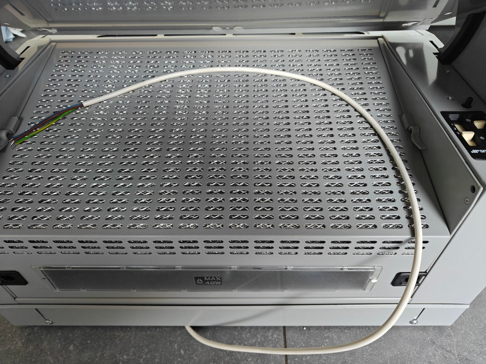 SMEG dampkap ( nieuw), Ophalen, Inbouw