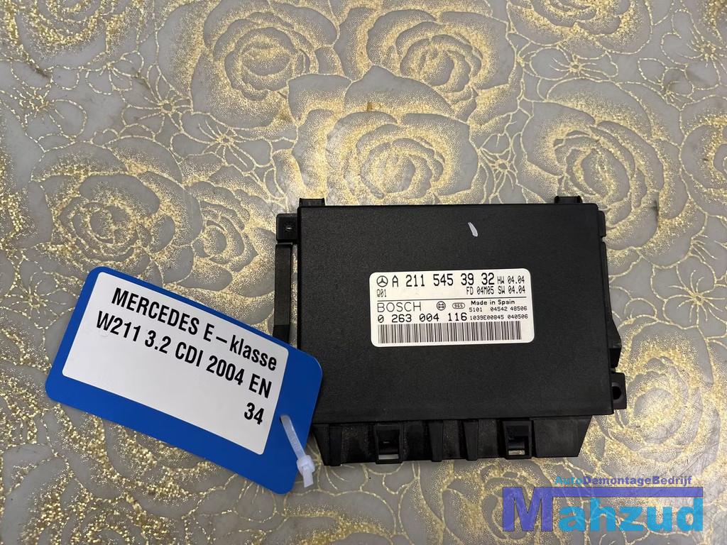 MERCEDES E-KLASSE W211 Parkeermodule pdc module 20002-2009, Mercedes-Benz AG, Mercedes-Benz, Utilisé, Mercedesstrasse 120
70372  Stuttgart, DE