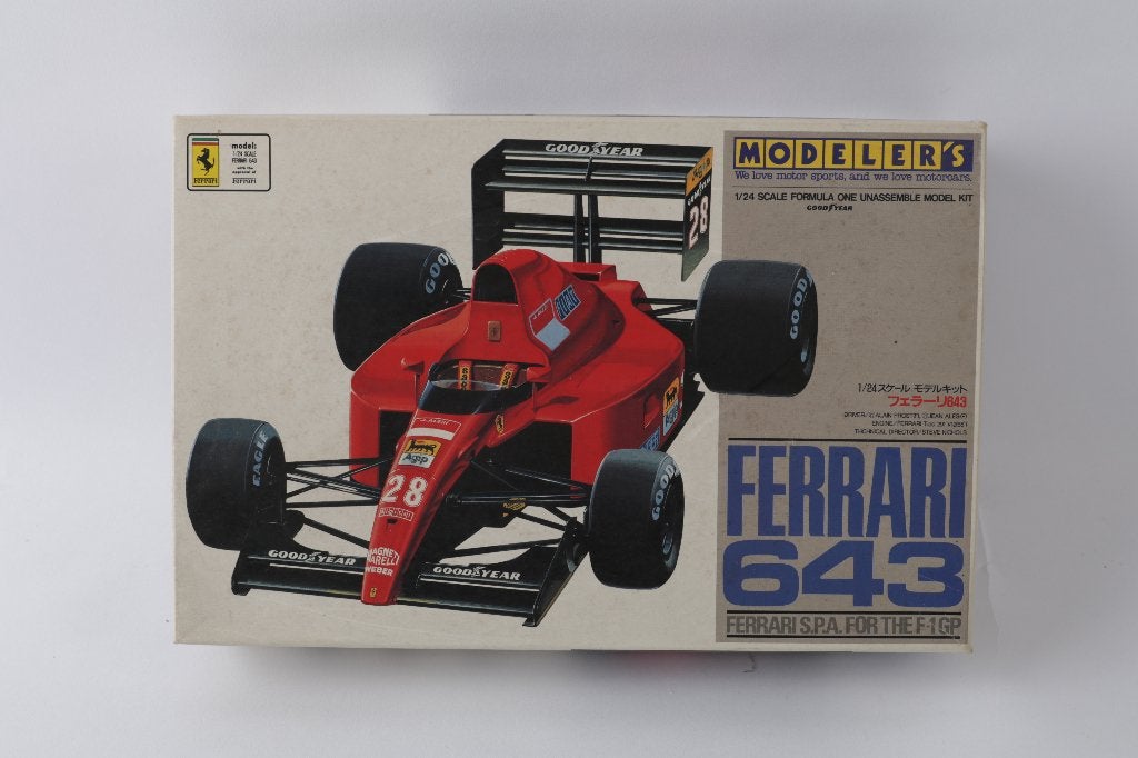 1/24e Modelers Ferrari 643 modelkit unstarted, Overige merken, Auto, Verzenden, Groter dan 1:32