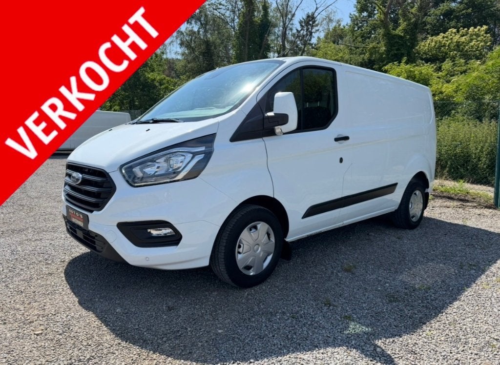 Ford Transit Custom 2.0 // L1 // 131 Pk // Camera // Carplay, Voorwielaandrijving, Stof, 1995 cc, 5 deurs