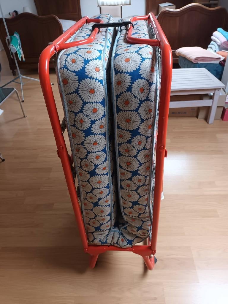 plooibed/logeerbed, Ophalen, Eenpersoons, 190 cm of minder, Zo goed als nieuw