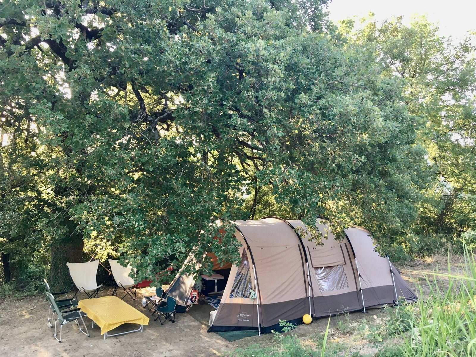 Tente en coton - Bardani Mambo Beach, Caravanes & Camping, Tentes, jusqu'à 4, Comme neuf, Enlèvement