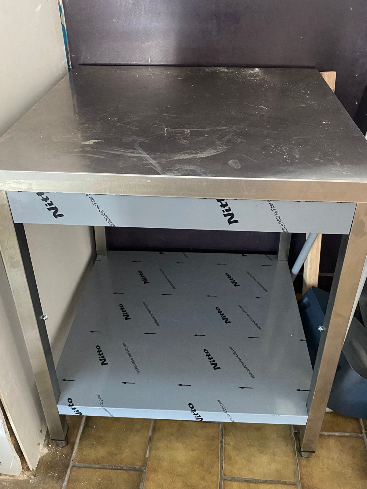 Inox tafel, Ophalen, Nieuw