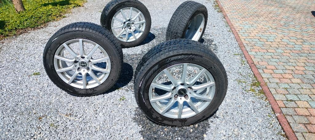 Alu winter wielen set 16", Auto-onderdelen, Ophalen, Gebruikt, 16 inch, Banden en Velgen