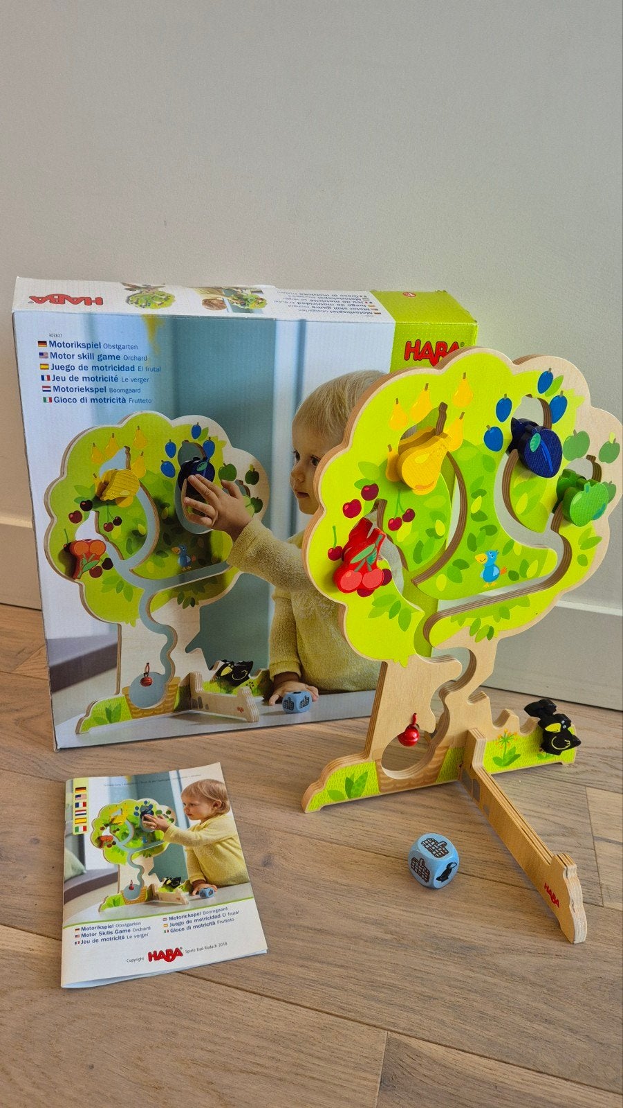 Haba Boomgaard spel, Ophalen, Zo goed als nieuw, Overige typen