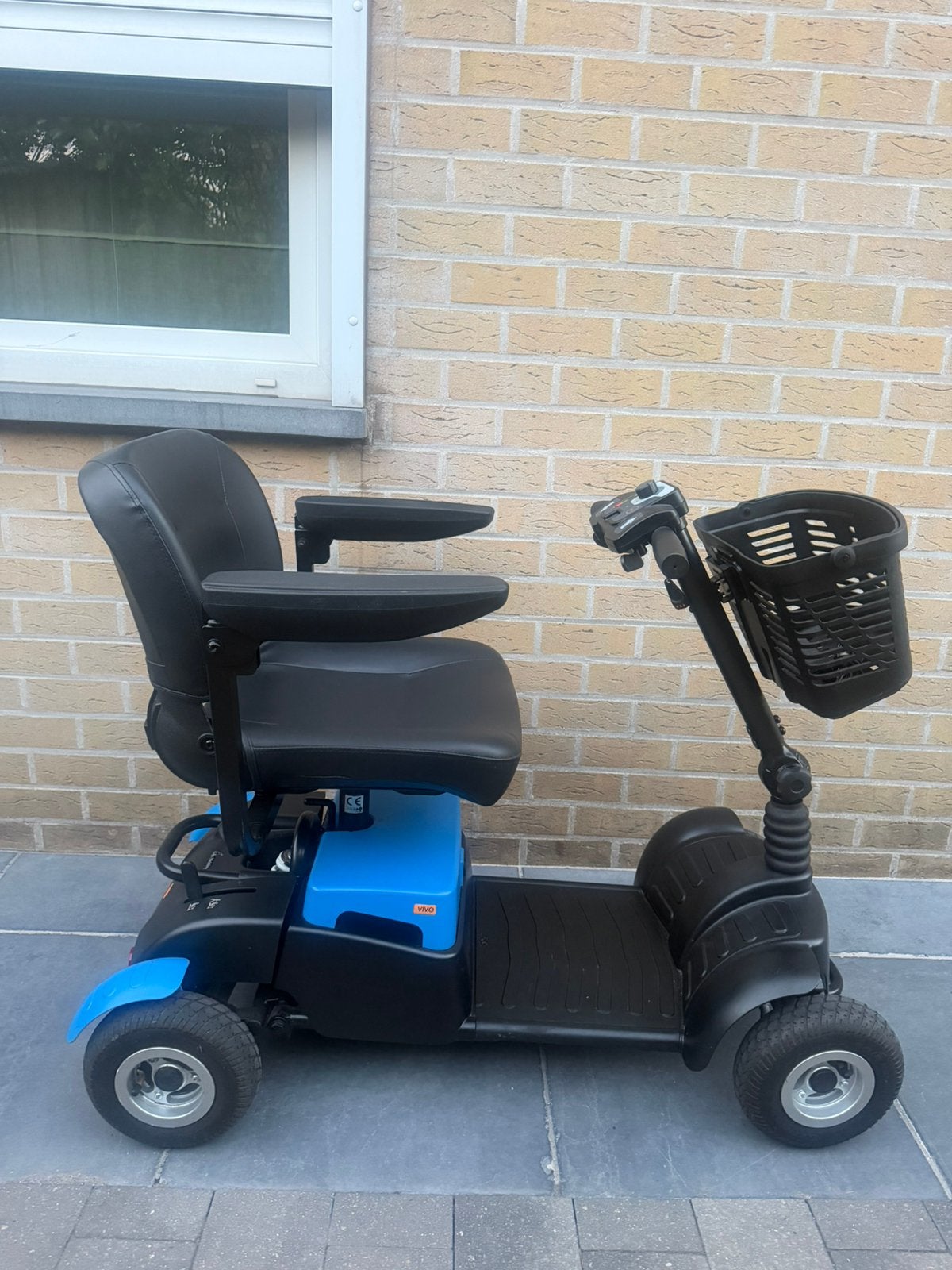 Demonteerbaar scootmobiel vivo plooibaar scooter opvouwbaar, Ophalen of Verzenden, Zo goed als nieuw