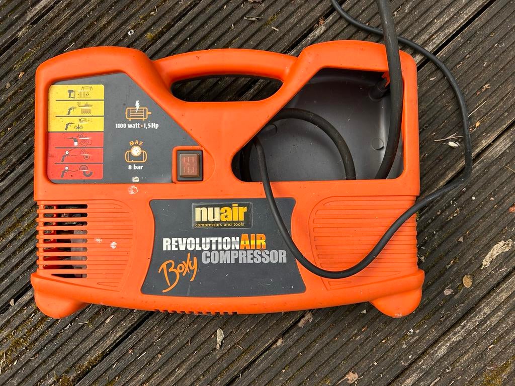 Compresseur Mair Revolution Air Box, Enlèvement, Utilisé