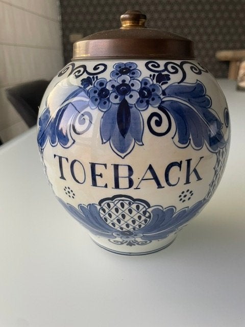 Originele Velsen Sassenheim TOEBACK tabakspot, Ophalen