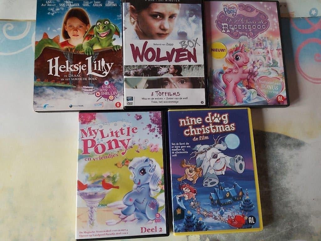 13 kinderdvd's, Gebruikt, Nederlands, Overige typen, Ophalen of Verzenden