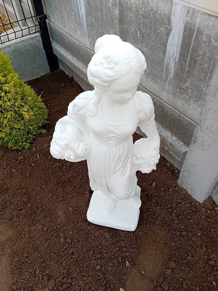 tuinbeelden, Ophalen, Gebruikt, Beton, Mensenbeeld