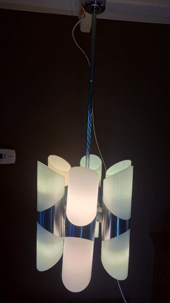 Vloerlamp Carlo Nason opaline  van Mazzega, 70, Ophalen, Zo goed als nieuw, Glas
