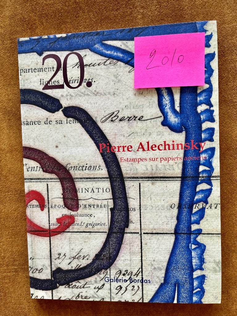 Alechinsky Bordas 20, Neuf, Enlèvement ou Envoi, Hervé Bordas, Design graphique