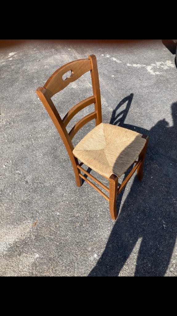 Houten stoelen, Ophalen, Gebruikt, Hout