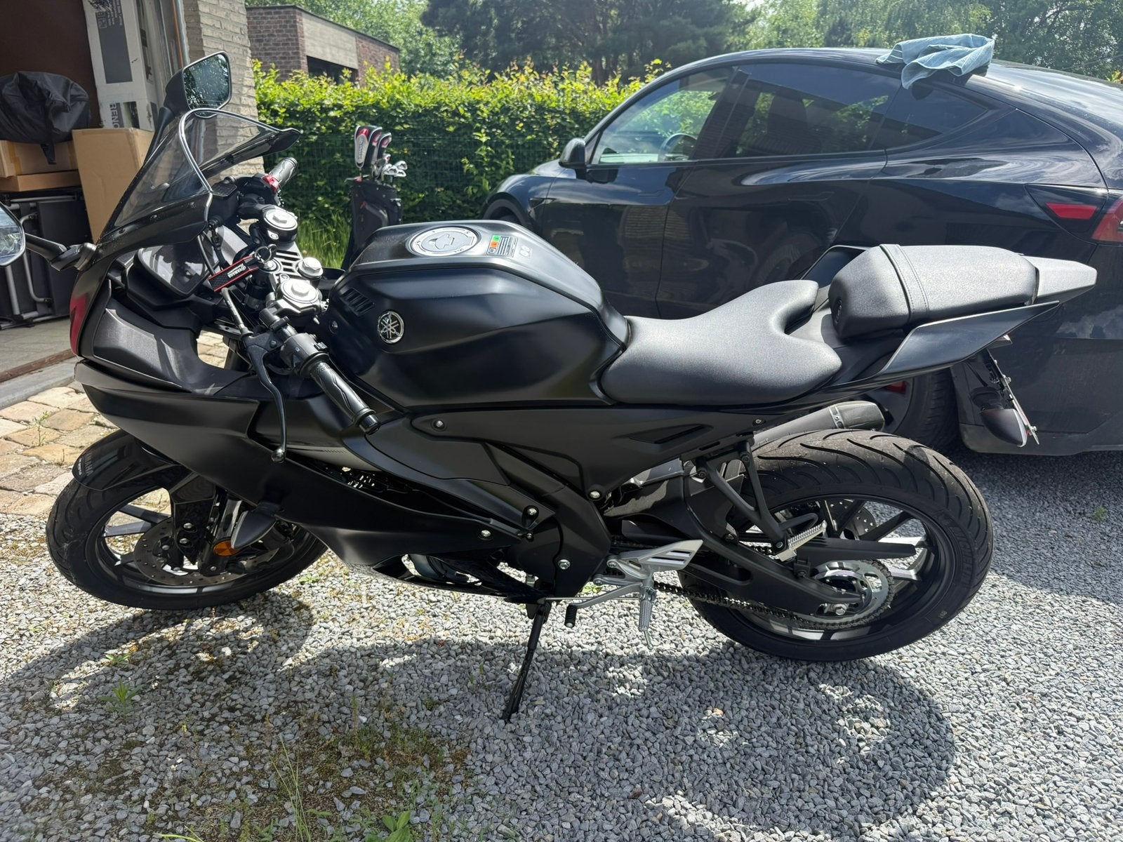 Yamaha YZF-R125, Enlèvement, Comme neuf