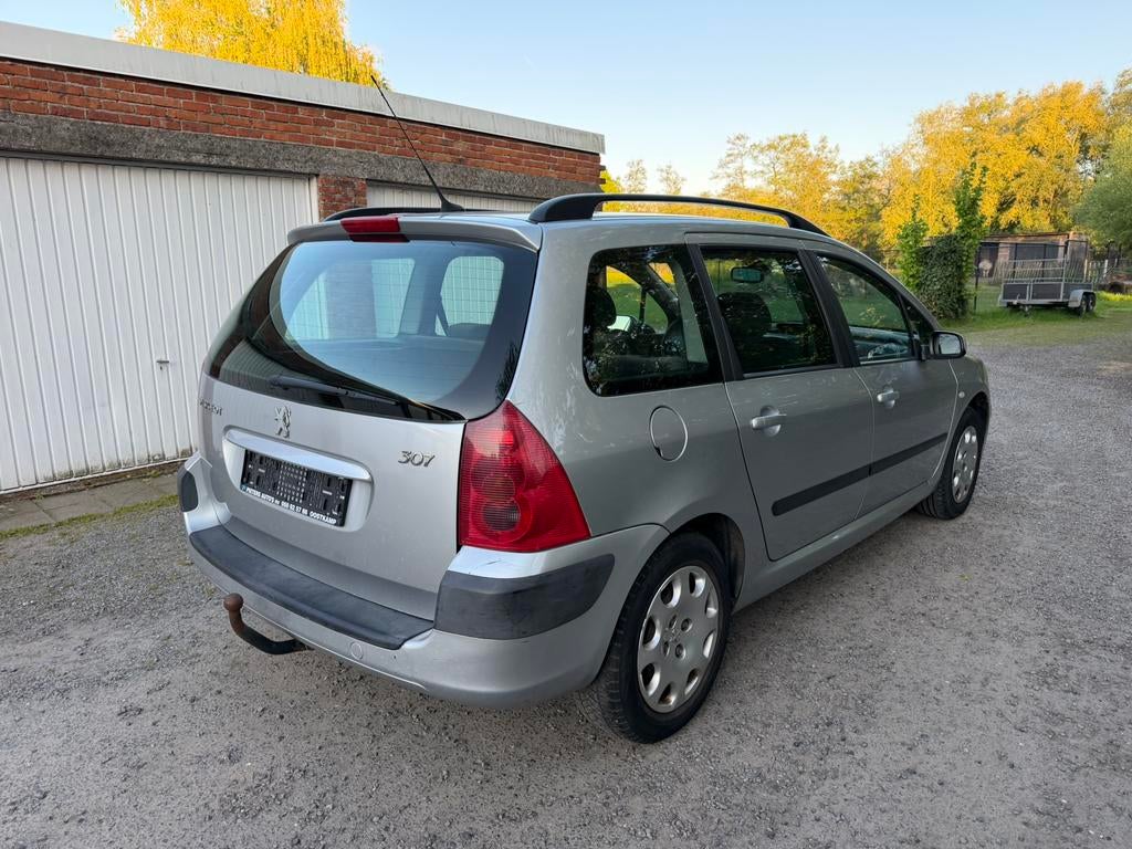 Peugeot 307 Break 1.4 benzine 65 Kw,Bj 2004,Euro 4,Airco, Autos, Argent ou Gris, Achat, Entreprise, 65 kW