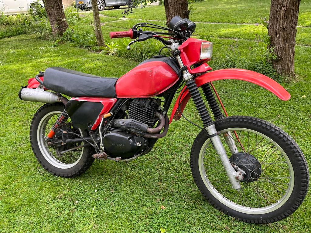 Honda XL 500 of the road oldtimer 1980, Particulier