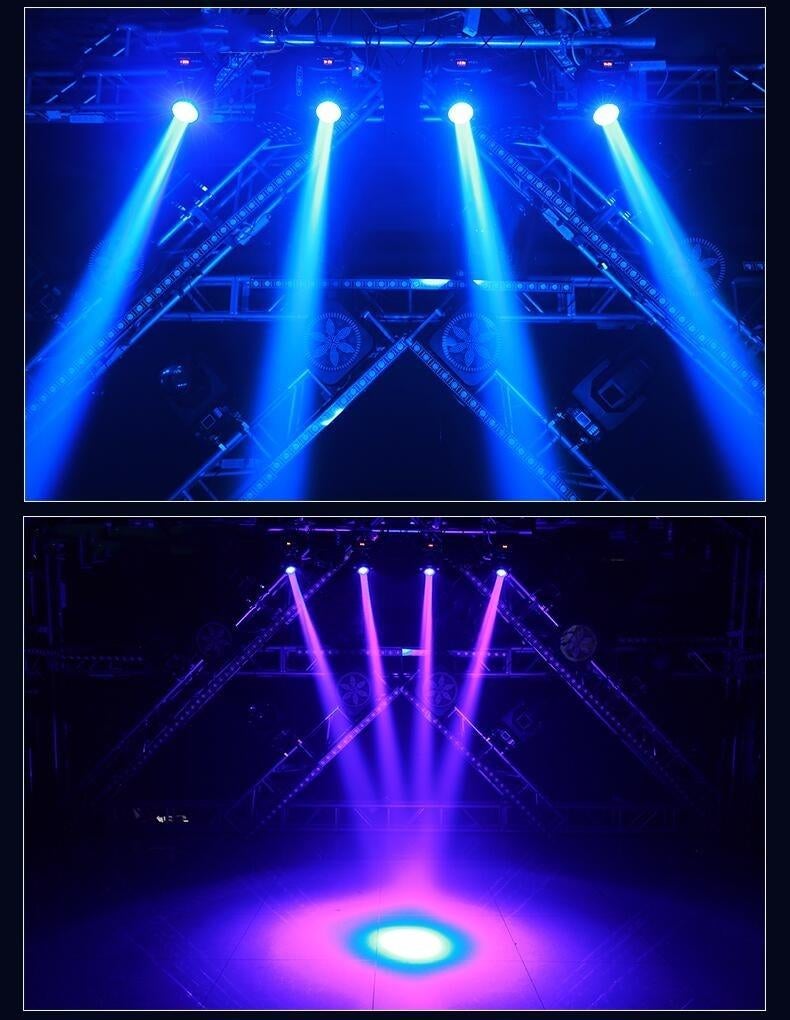 Nieuwe First Class 90W LED BEAM MOVINGHEAD MET LED RING, Audio, Tv en Foto, Ophalen of Verzenden, Nieuw, Complete set