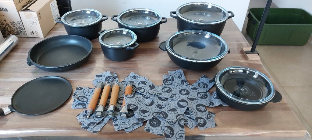 Lot de casserole, Enlèvement, Utilisé, Autres marques, Autres matériaux
