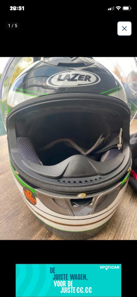 Motor integraal helm Lazer, Motoren, Kleding | Motorhelmen, Lazer, Heren, Ophalen of Verzenden, Nieuw zonder kaartje