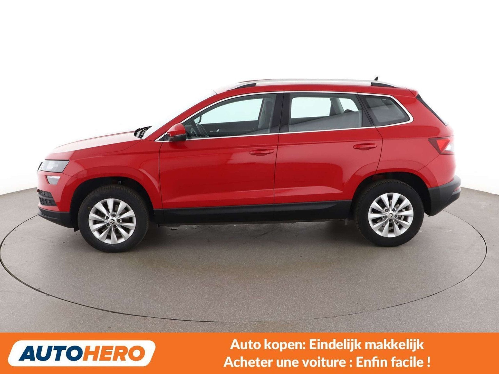 Skoda Karoq 1.5 TSI ACT Drive 125 (automatique), Autos, Rouge, Achat, Autres carburants, Noir