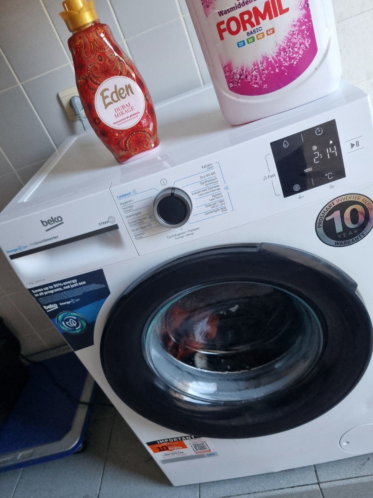 washing machine Beko, Enlèvement