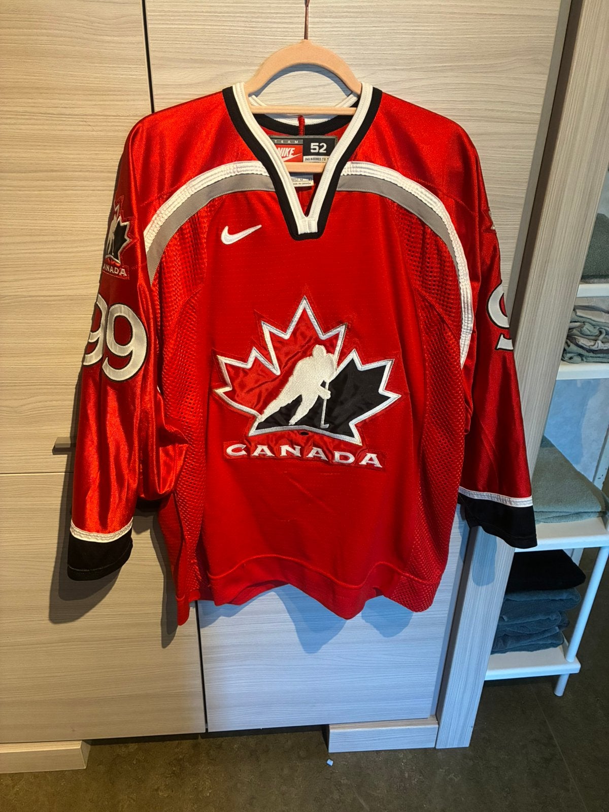 Vintage 1998 Team Canada ijshockey jersey- wayne gretzky, Ophalen, Zo goed als nieuw, Shirt