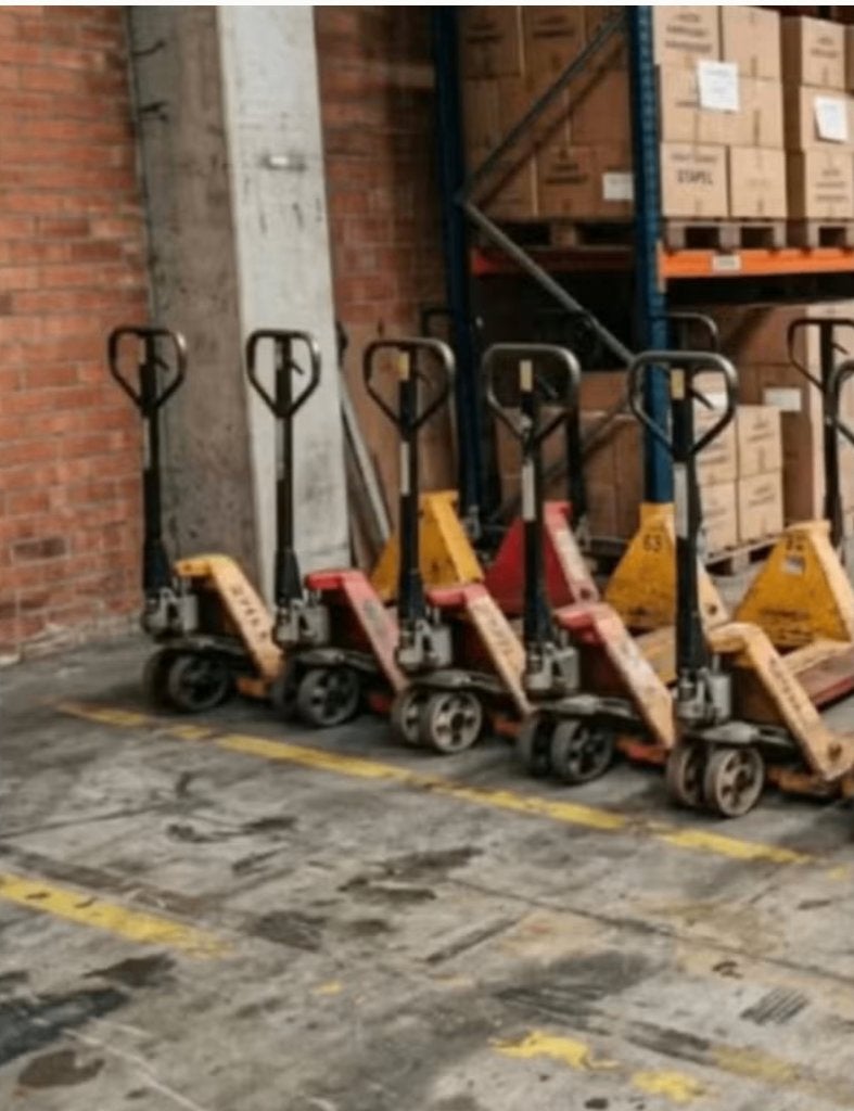 occasie transpallet, Doe-het-zelf en Bouw, Ophalen, Gebruikt