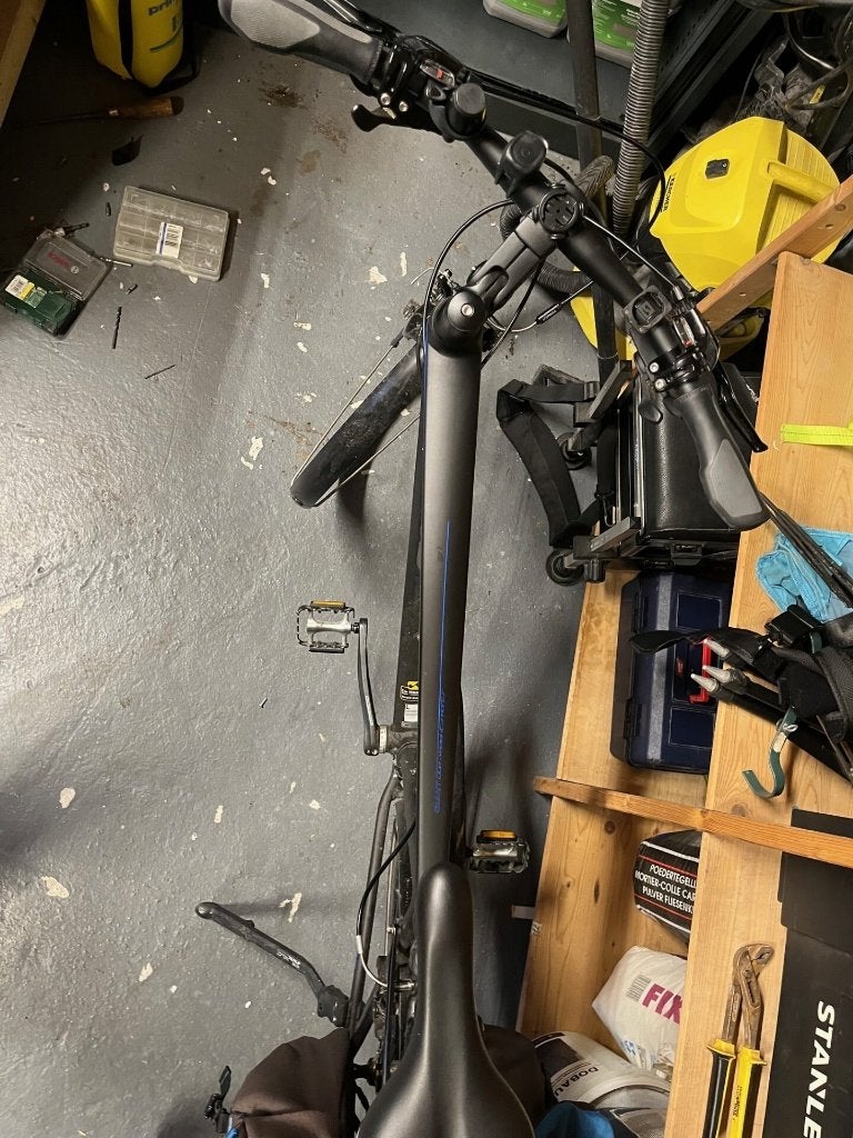 Giant City Trekking Bicycle, Fietsen en Brommers, Ophalen, 28 inch, Gebruikt, Velgrem