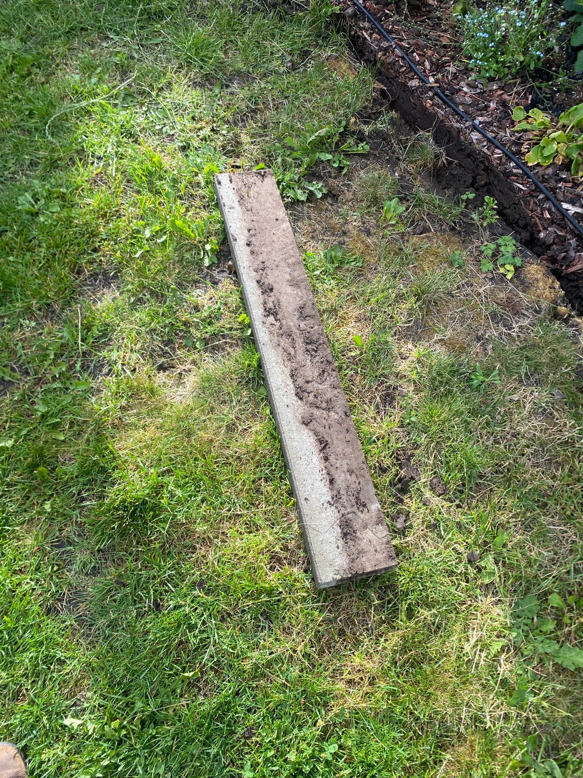 Gratis betonnen boordstenen enkel ophaling, Ophalen, Gebruikt, Minder dan 25 cm, Border