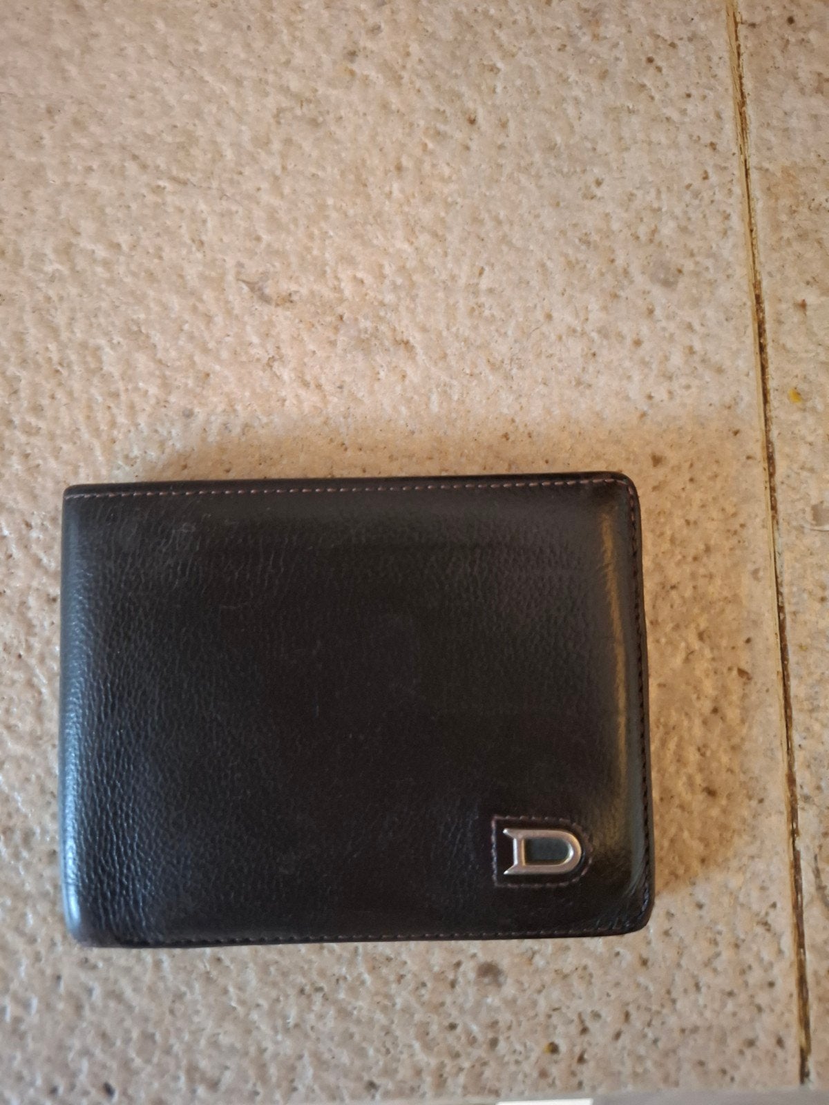 Portefeuille Delvaux pour homme, Bijoux, Sacs & Beauté, Enlèvement ou Envoi, Utilisé, Brun, Autres types