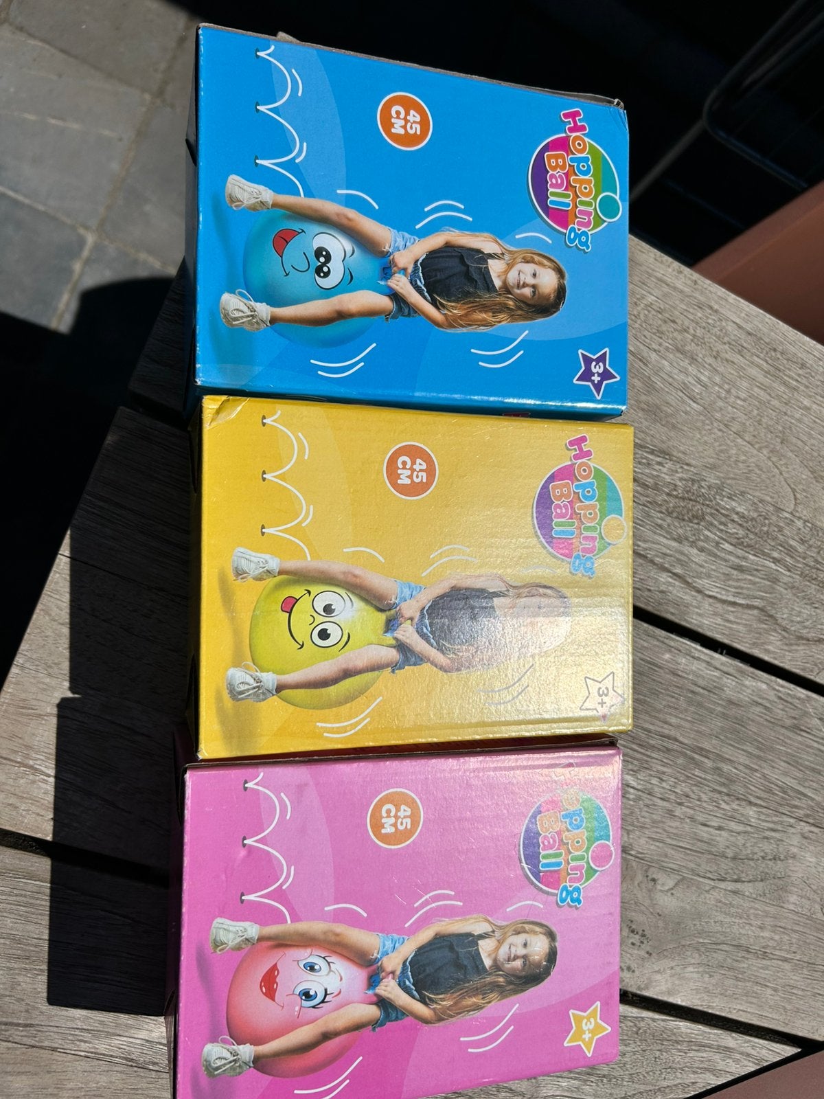 3 nieuwe skippy balls, Enfants & Bébés, Jouets | Extérieur | Coussins gonflables, Enlèvement, Comme neuf