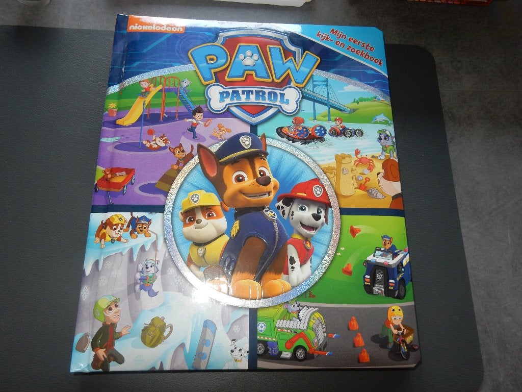 nr.2718 - Paw patrol - mijn eerste kijk- en zoekboek- +2j, Boeken, Ophalen of Verzenden, Zo goed als nieuw