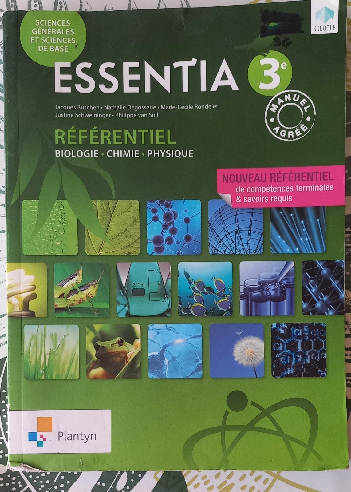 Essentia 3e référentiel biologie-chimie-physique, Enlèvement ou Envoi, Utilisé, Autres niveaux