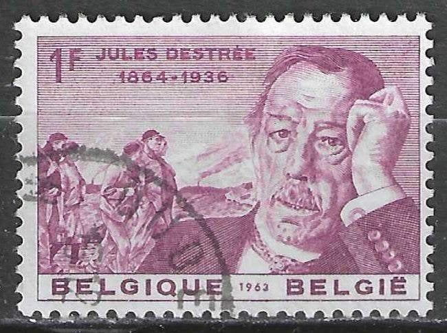 Belgie 1963 - Yvert/OBP 1269 - Jules Destree (ST), Verzenden, Gestempeld, Gestempeld