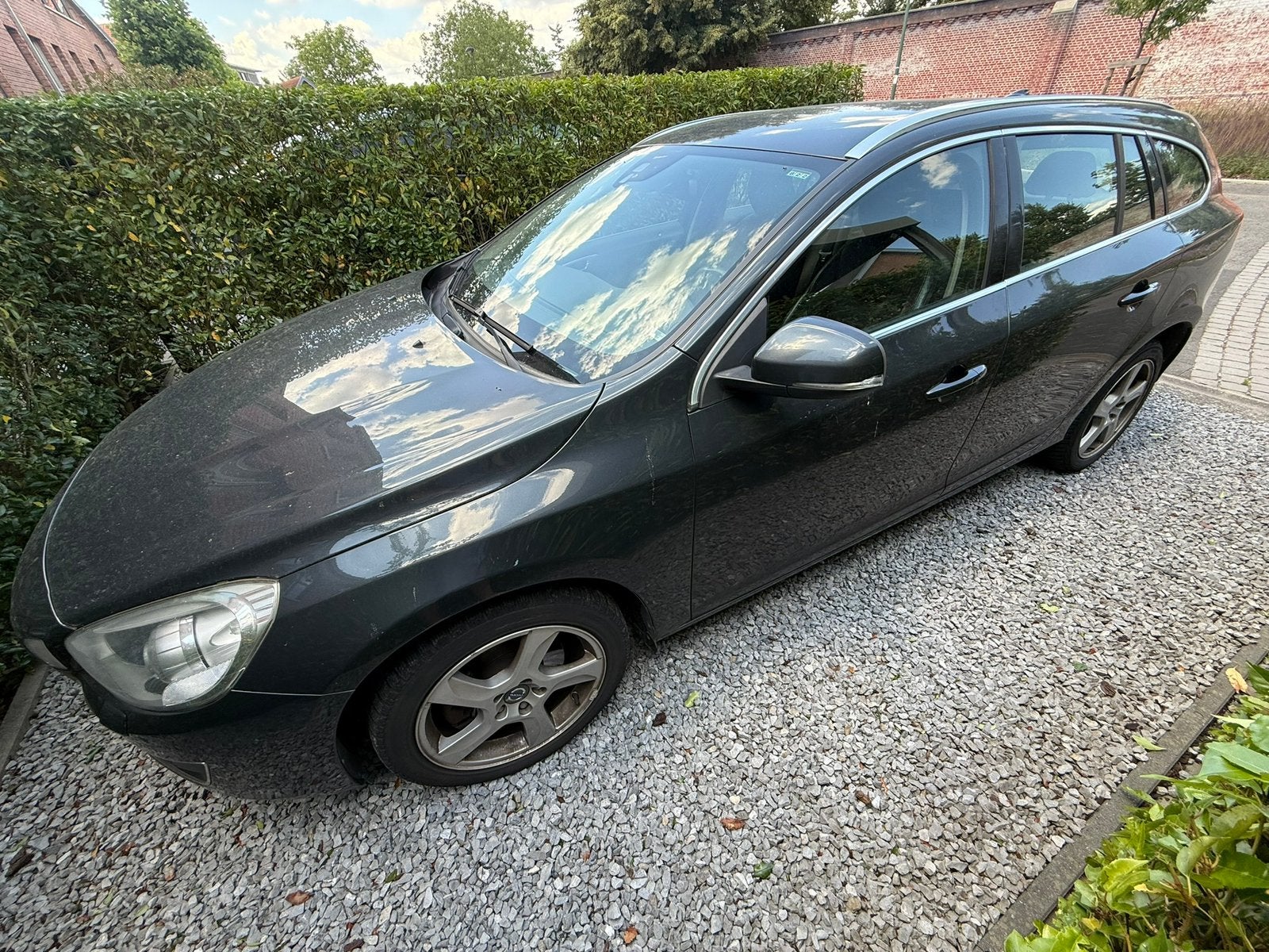 V60 Summum D3 2012, grijs, leder interieur, Auto's, Volvo, Voorwielaandrijving, 1984 cc, V60, Particulier