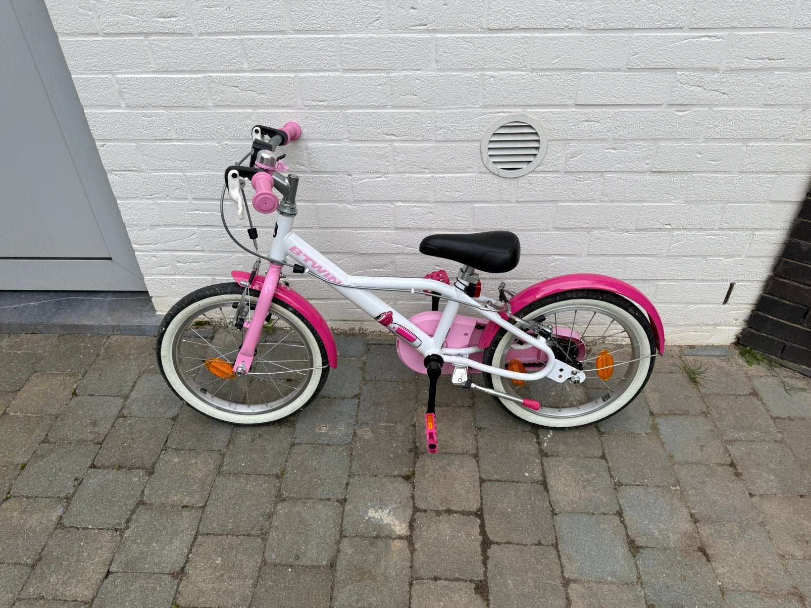 Vélo enfant B’TWIN Docto Girl 500 – 16 pouces – quasi neuf, Ophalen, Zo goed als nieuw