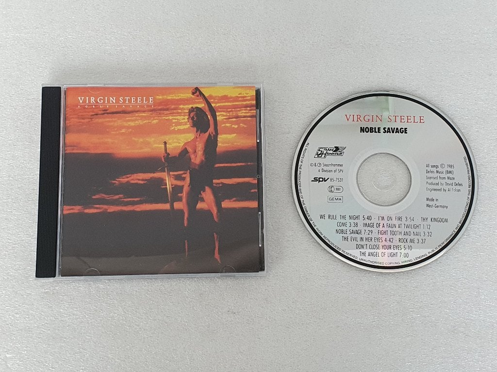 CD Virgin Steele - Noble Savage, CD & DVD, CD | Hardrock & Metal, Enlèvement ou Envoi, Utilisé