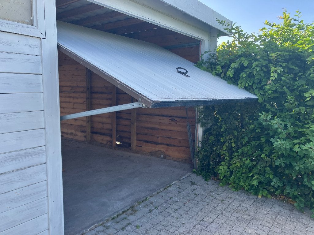 Garagepoort, Ophalen, Gebruikt