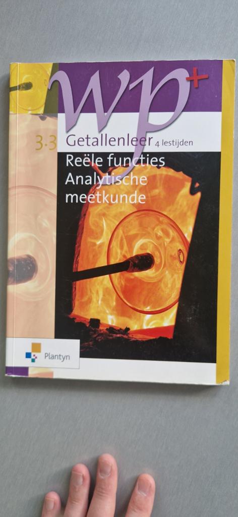 WP+ 3.3 getallenleer, reele functies en analytische meetkund, Boeken, Ophalen of Verzenden, Nederlands, Coster