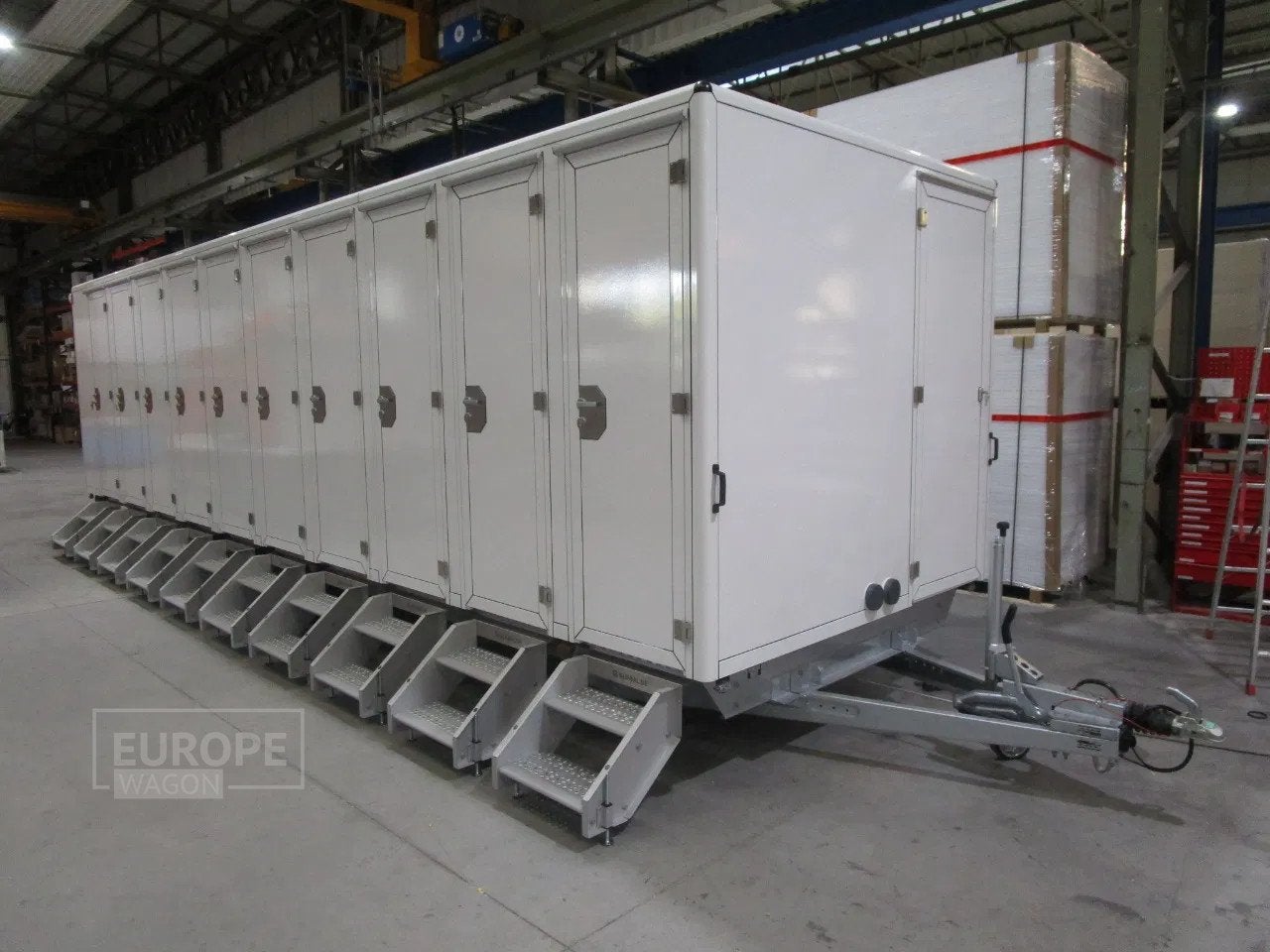 GLOBAL evenementen toiletwagen 14 of 20 toiletten