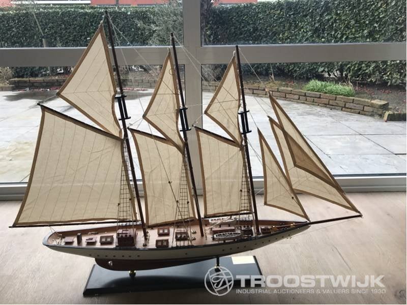 Schooner trois-mâts ATLANTIC, Enlèvement, Neuf, Voilier, Modèle réduit