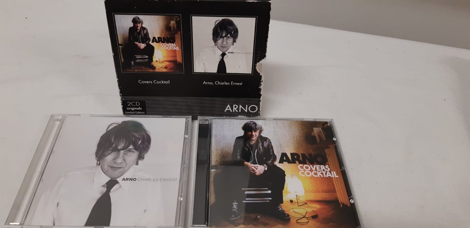 Dubbel CD Arno limited edition in perfecte staat!
Covers coc, Cd's en Dvd's, Cd's | Rock, Ophalen of Verzenden