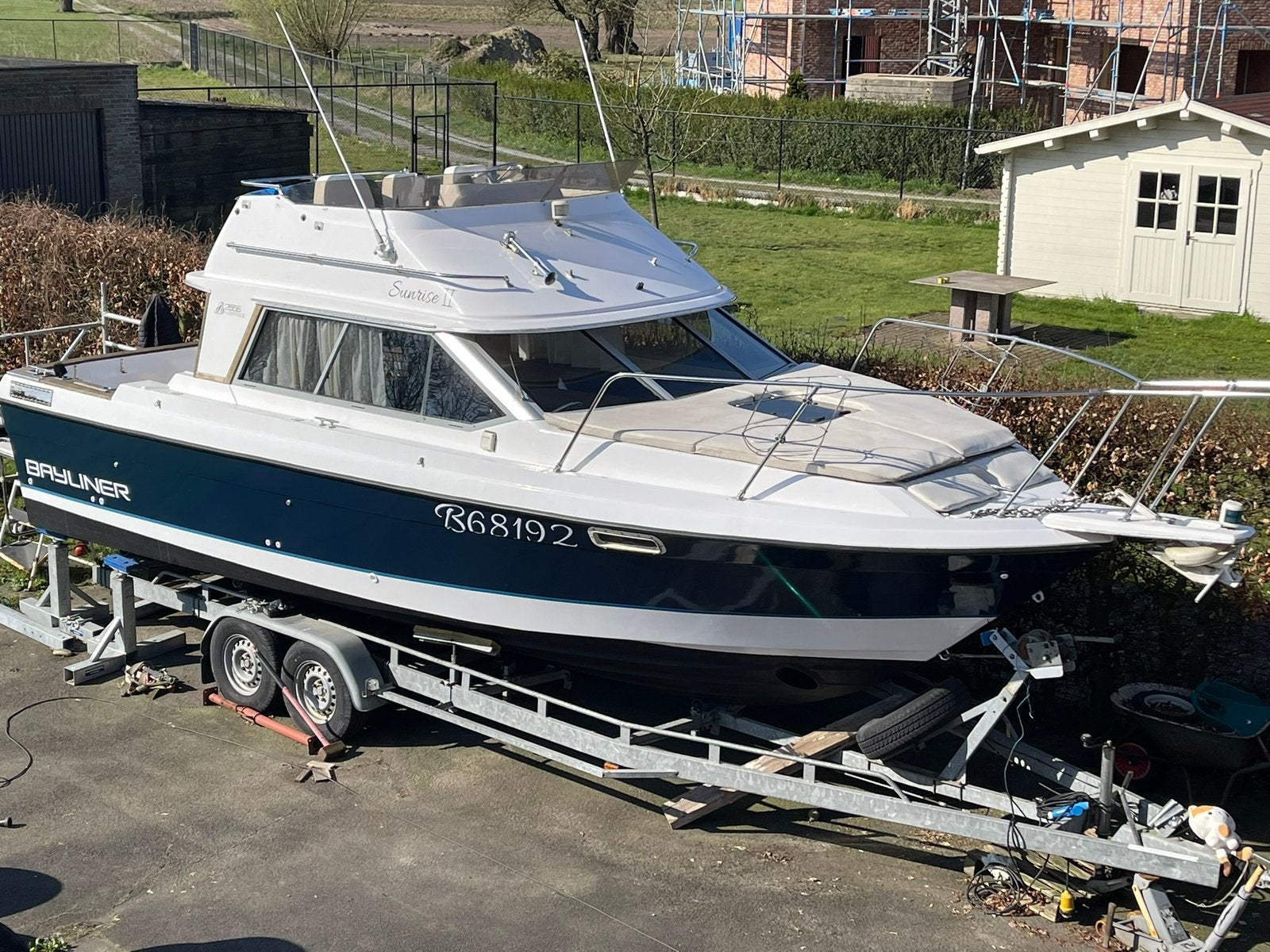 Bayliner 2556 met boegschroef, Gebruikt, Binnenboordmotor, Boegschroef, Polyester