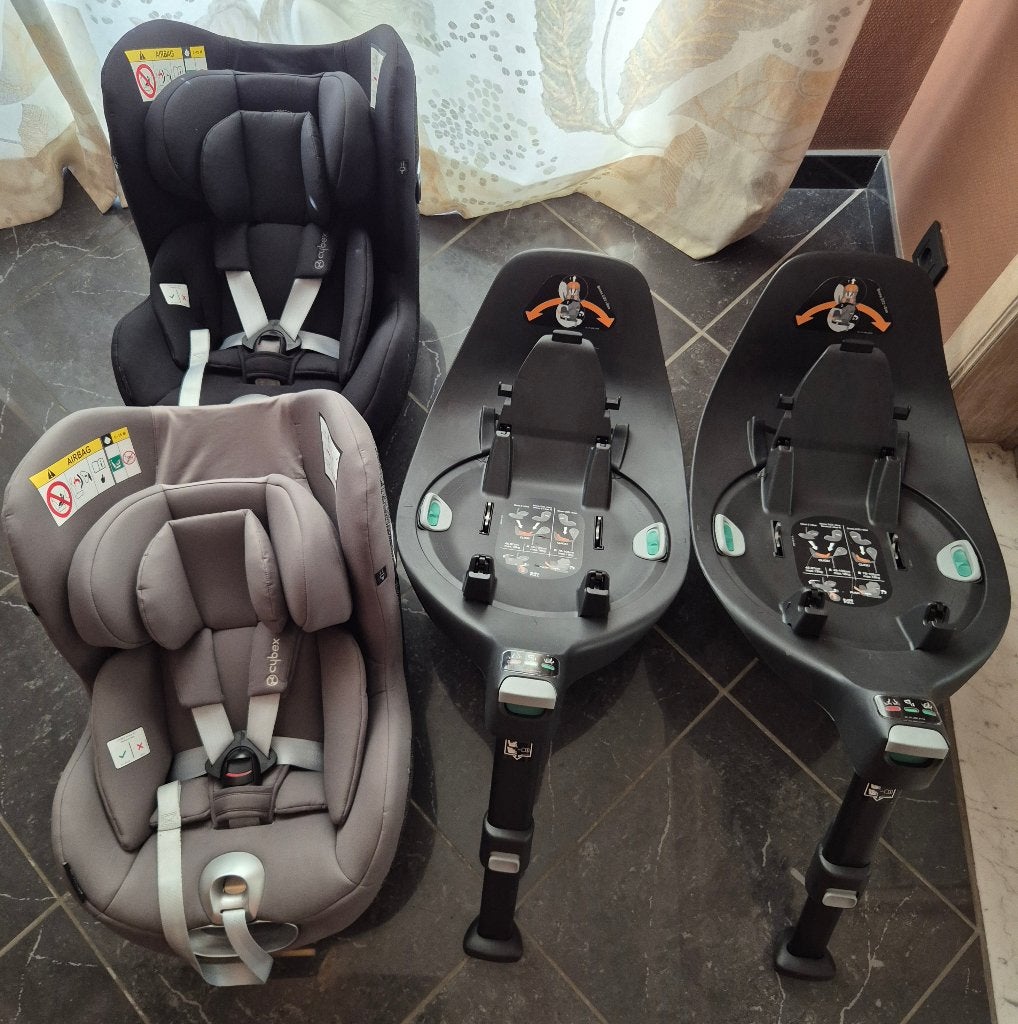 CYBEX - 2x Sirona Z2 autostoel + 2x Base Z onderstel, Kinderen en Baby's, Autostoeltjes, Zo goed als nieuw, Isofix, Slaapstand