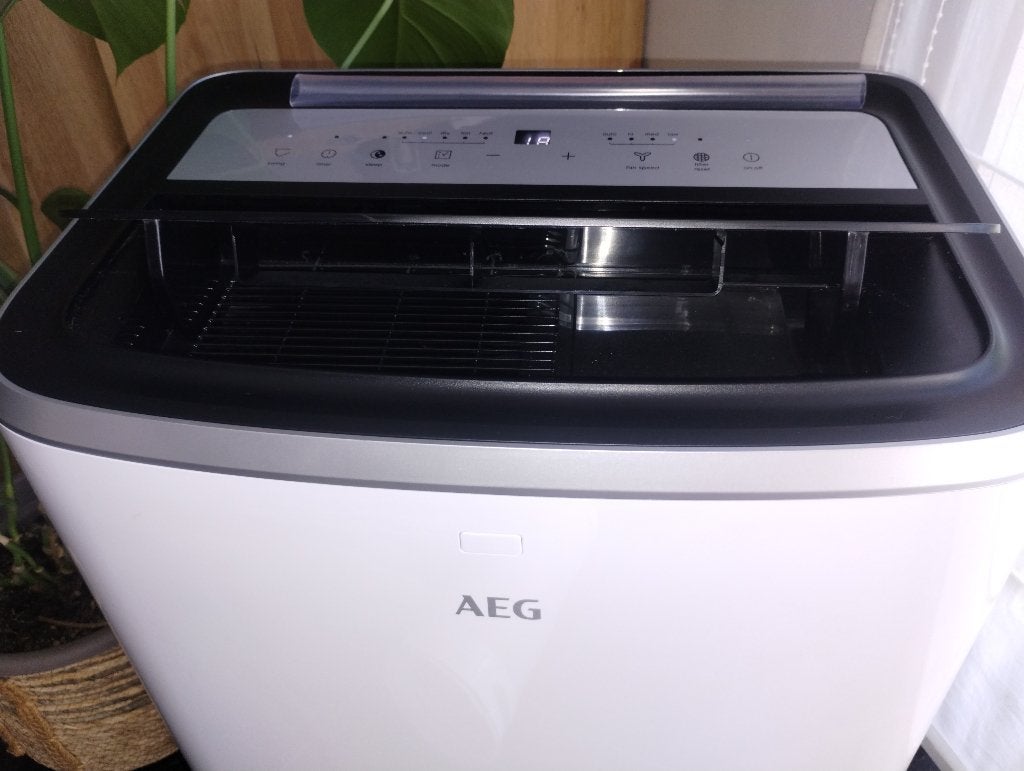 Mobiele airco AEG type AXP34U338HW chillflex Pro, Electroménager, Climatiseurs, Refroidissement et Déshumidification, Moins de 60 m³